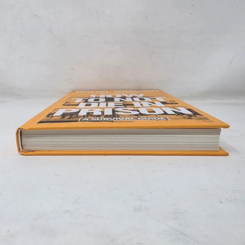 Taylor Sheridan SIGNED Book How to Not Die in Prison: A Survival Guide HC 1st Ed